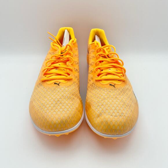 Puma Men's EvoSpeed Distance 11 Running Shoe Size 9.5 Orange Black Track NIB - Picture 4 of 12